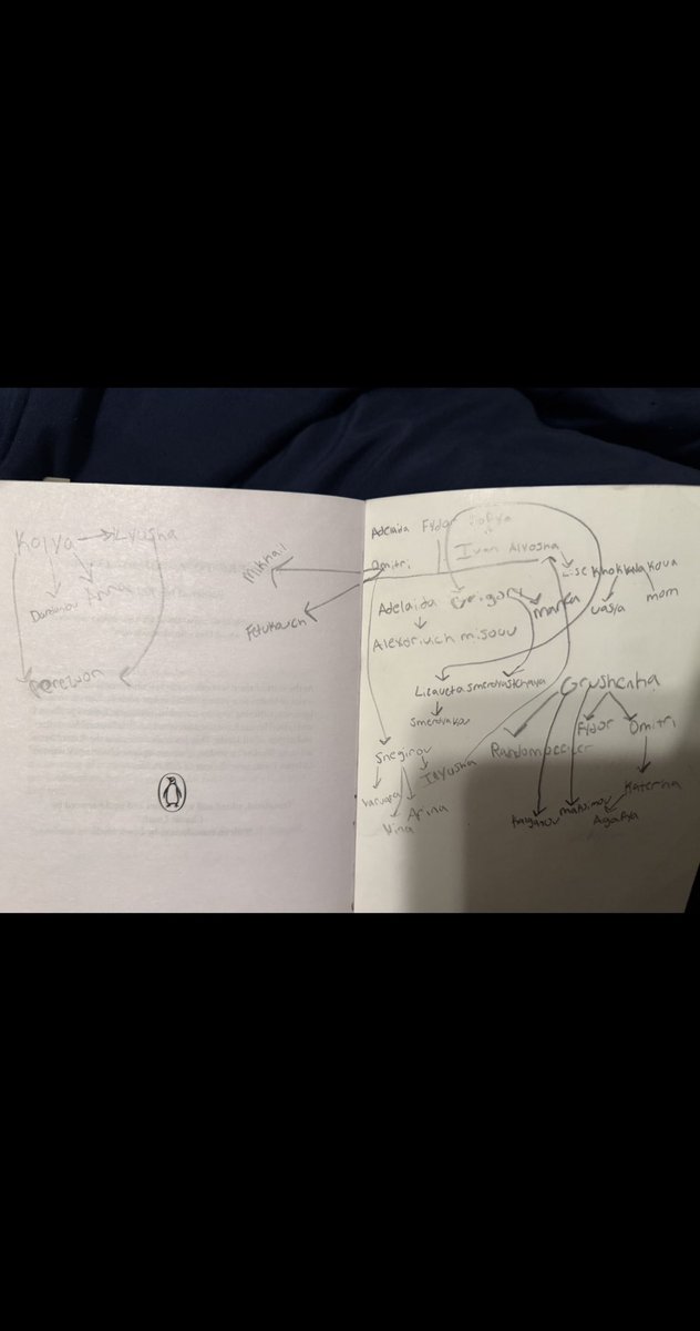 my Brothers Karamazov character map lol