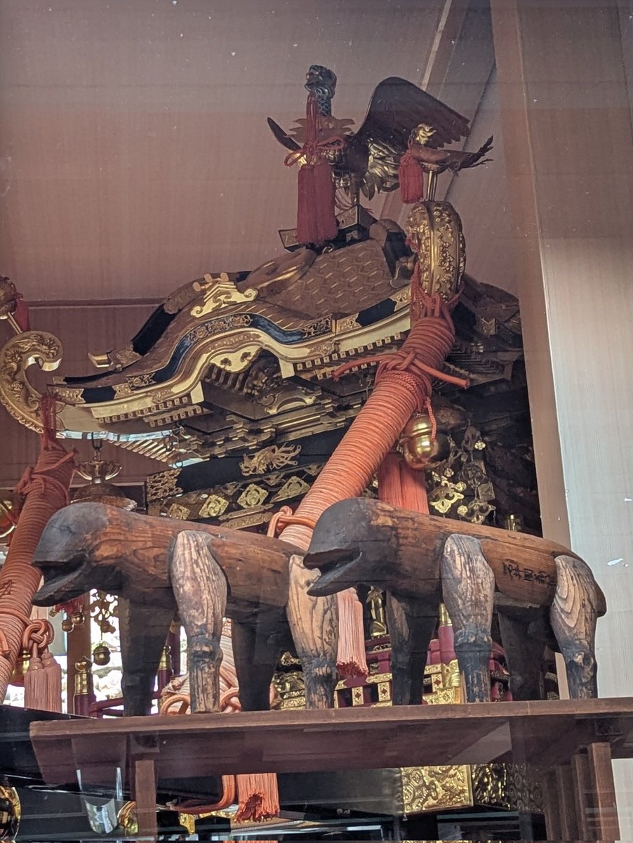 Hi_gokigen's tweet photo. 🚙💨💨💨
春日井の玉野御嶽神社でネコにまみれ😺
犬山の針綱神社で織田信康が自ら彫って奉納したというお犬様🐺💕（画像はレプリカ）
締めはアユ釜めし🐟️😋

御嶽神社で月替りネコ御朱印と、針綱神社でワン丸君御守をいただきました❣️ https://t.co/dalDenCSsF