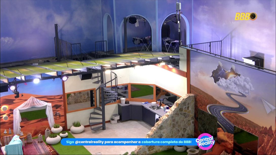 centralreality's tweet image. Sempre me pega o quão simples é a parte de secar a roupa #BBB26