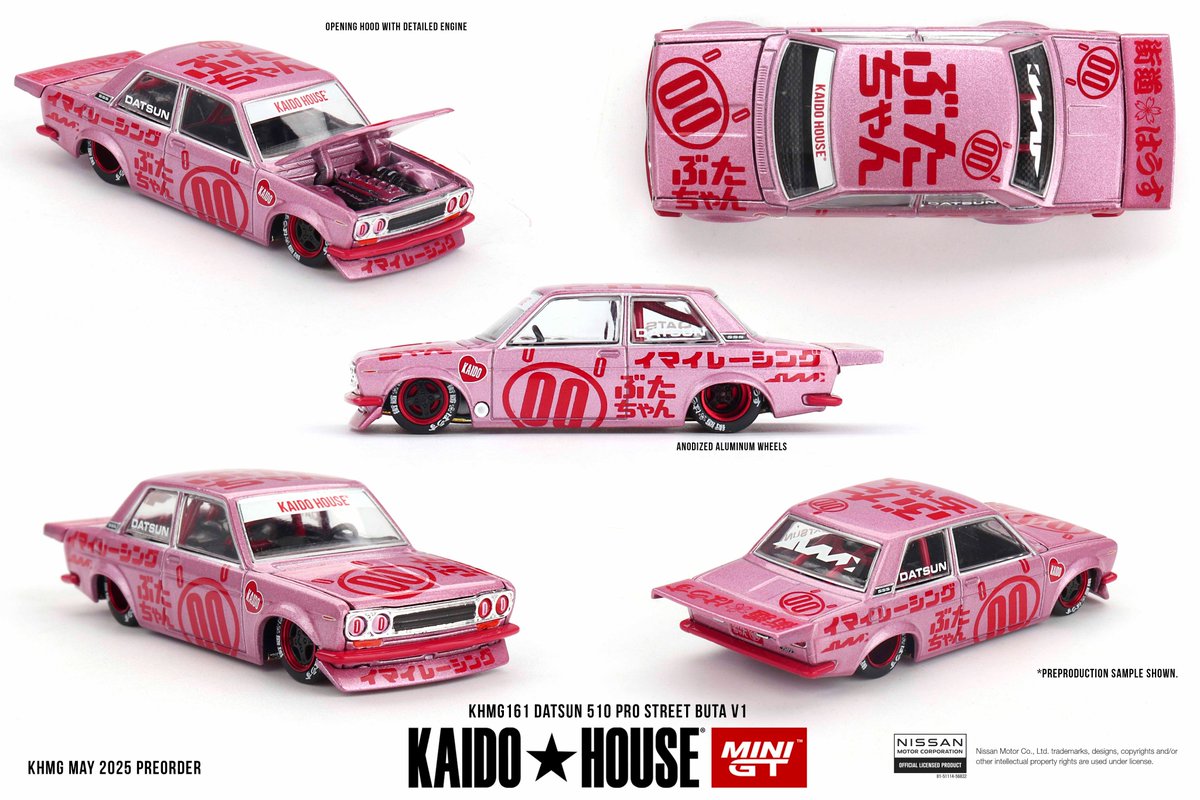 KAIDO HOUSE mini GT 東京オートサロン2026 のぼり旗付き Kaido House x Anti Social Social Club Tokyo Auto Salon 2026