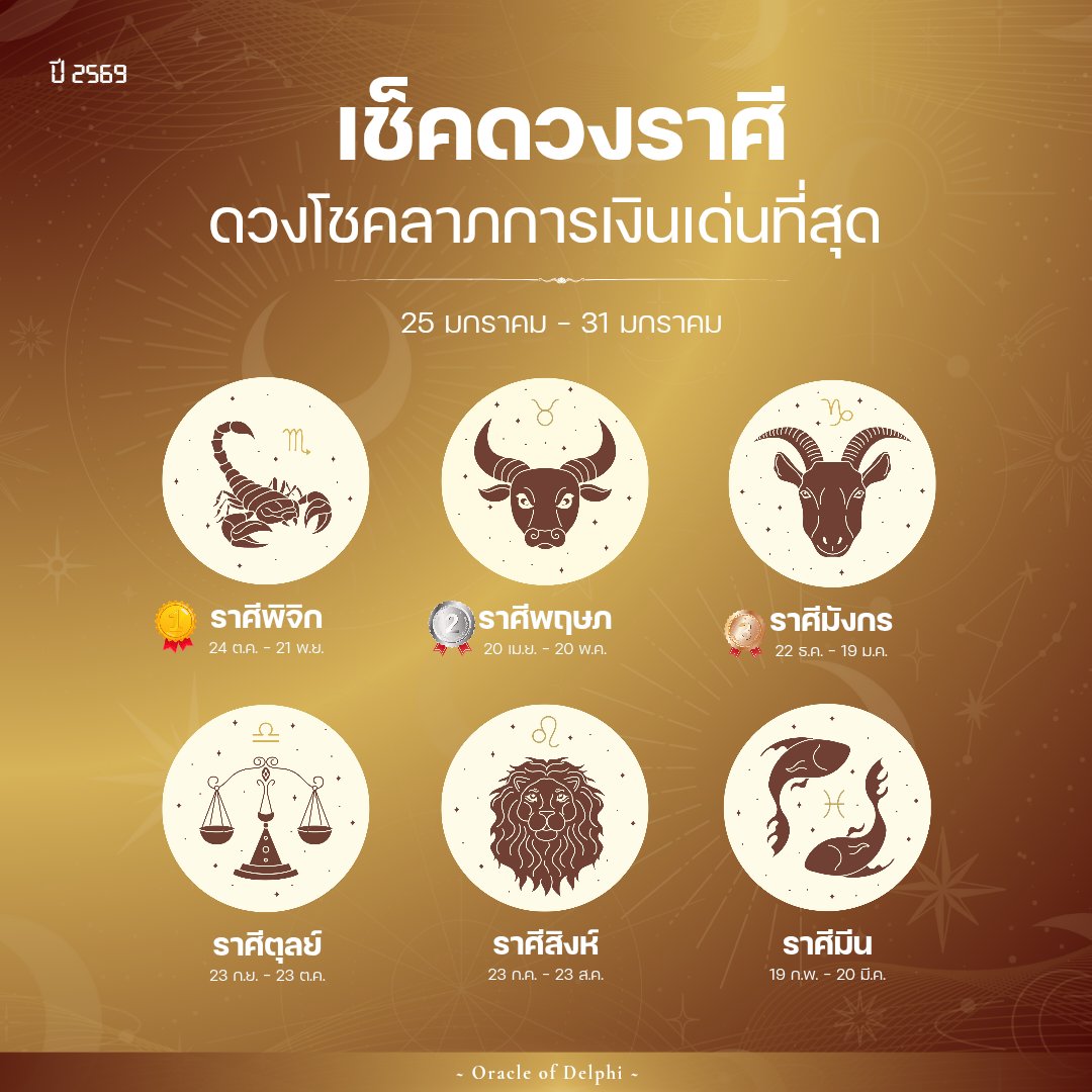 oracleofdelphim's tweet image. 6 ราศี ดวงโชคลาภการเงินเด่นที่สุด ช่วง 25 มกราคม 2569 - 31 มกราคม 2569✨💰

พิมพ์ 999 เพื่อรับคำทำนาย🌷💖