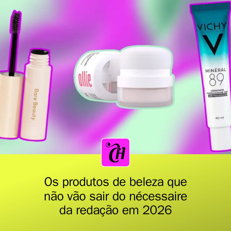 CAPRICHO's tweet photo. ✨ O que não pode faltar no seu nécessaire em 2026? Conheça os produtos que vão dominar a beleza na redação da CAPRICHO! Você já escolheu os seus? 💖 #Beleza2026 #Necessaire 

https://t.co/XxwEFPRkXq https://t.co/DTtzFghRTg