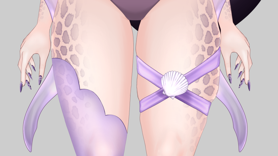 Sareniia's tweet photo. I heard y'all like thighs... 😇 #modelWIP @BuhnyBuns https://t.co/aBBGemffse