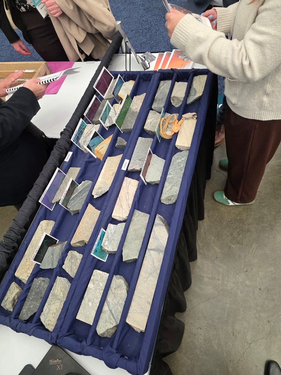 brixtonmetals's tweet photo. Inside the Brixton booth at the AME Roundup Core Shack.

Talking rocks, geology, and discovery potential.

📍 Booth 925 

TSXV: BBB | OTCQB: BBBXF 

#Copper #Gold #Silver #Exploration #Mining #CoreShack https://t.co/yrxgI2WdBf