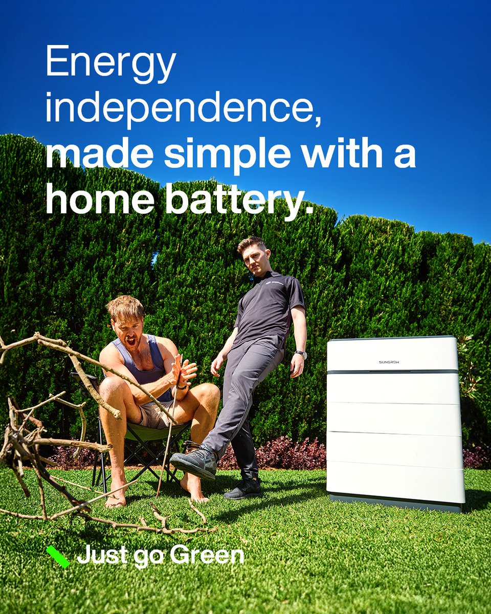 Need reliable energy? Unstick yourself from the stone age and let the battery do the hard work.

#JustGoGreen here: ap1.hubs.ly/y0xQLw0

#SolarPower #SolarEnergy #HomeBattery #SolarBattery #AussieSolar #solar