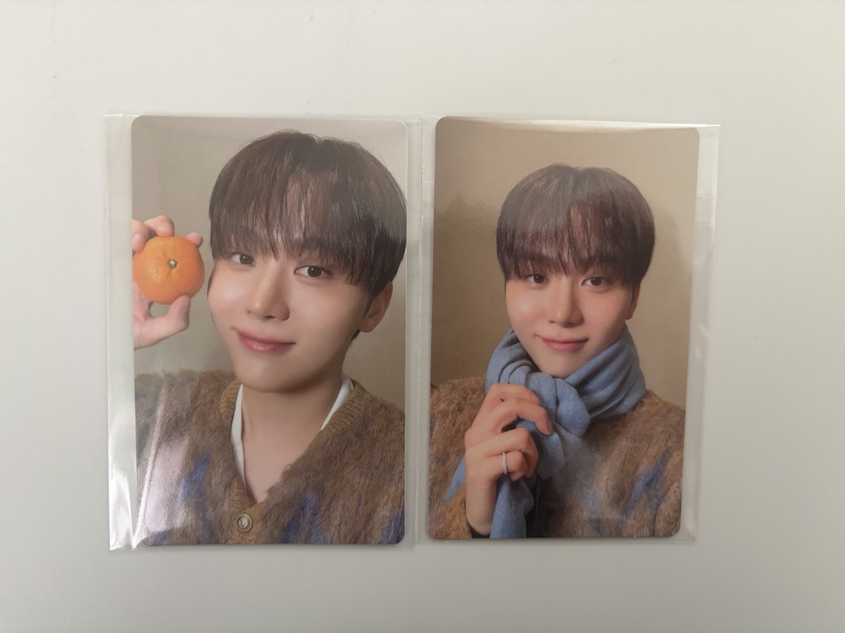 wnsc_hphp's tweet photo. SEVENTEEN D×S Serenade 소야곡 COUNTDOWN LIVE 特典 トレカ 交換

譲 スングァン マフラー🧣 みかん🍊

求 ドギョム　マフラー

郵送での交換希望。
お気軽にお声掛けください。 https://t.co/ZeVYevGMQa