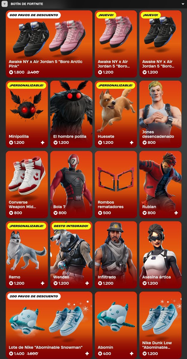 Not_zucka's tweet photo. 🎃 🎉👻¿Les gustaron 🤔🧐, las skins de la Tienda 👻?👻🎉
⚠️🎇😈 Código : NOTCITO ⚠️🎇😈
🔥Nueva tienda de Fornite 
27 Enero 🔥🔥 #Fortnite https://t.co/WZAyTQ57mK