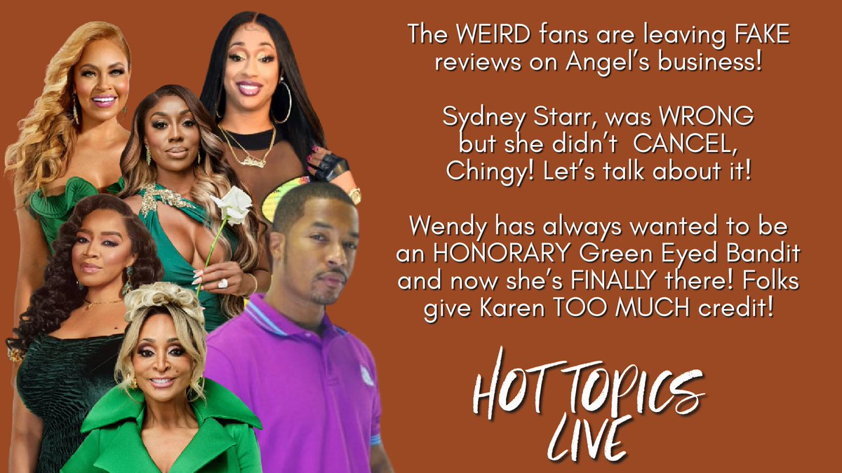 rodneythavoice's tweet image. GOING LIVE TONIGHT AT 7:25 CST! #RHOP #chingy #sydneystarr #HOTTOPICS 

youtube.com/live/TT99h4nBc…