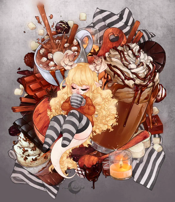 Hot Cocoa cozy vibes are on the way for tomorrow