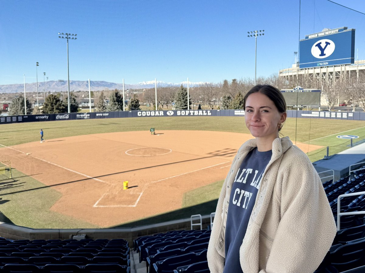 I had a great time visiting BYU on Monday. They have a beautiful campus and fields. 

@BYUsoftball <a href="/AGTVallery/">Athletics Gold Tamborra/Vallery 16u</a> <a href="/BlackCatFP/">Black Cat Fastpitch</a> <a href="/los_stuff/">Carlos Arias</a> <a href="/PA_recruit/">Pennsylvania Softball Prospects</a> <a href="/CoastRecruits/">Coast 2 Coast Recruits</a> <a href="/SoftballDown/">Down South Softball</a> <a href="/DfwSho/">DFW Sho'Case</a> <a href="/LegacyLegendsS1/">Legacy & Legends Softball</a>
<a href="/fastpitchwatch/">Fastpitch Watch</a>
<a href="/SoftbalAmerica/">Softball America</a> <a href="/ExtraInningSB/">EXTRA INNING SOFTBALL</a> <a href="/LineDsoftball/">Line Drive Media</a>