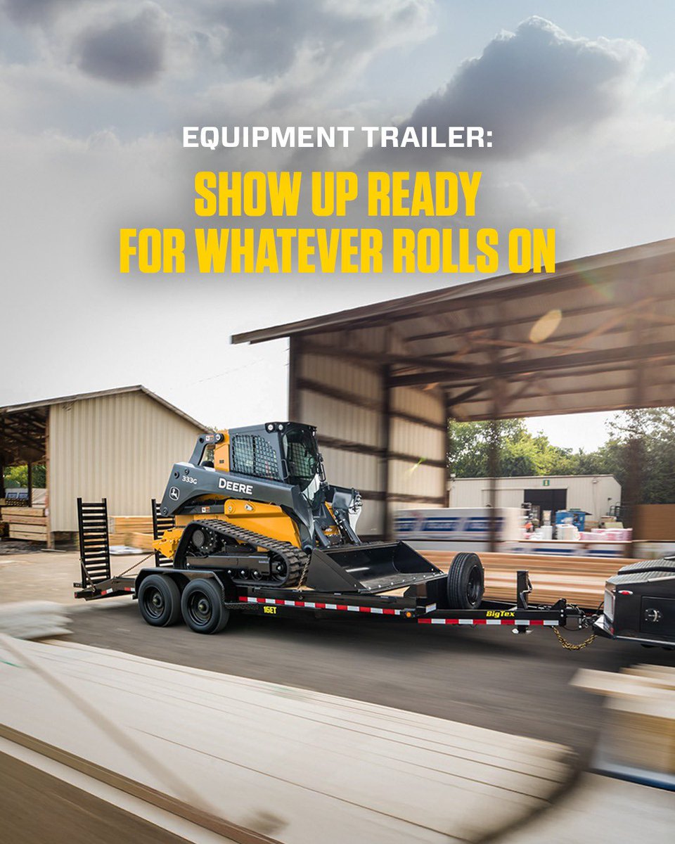 TheTaggartGroup's tweet image. We carry a wide selection of trailers to meet your needs. Stop by to see our full inventory of trailers at low prices.
TheTaggartGroup.com

#trailers #bigtextrailers #trailersforsale #utilitytrailer #goosenecktrailer