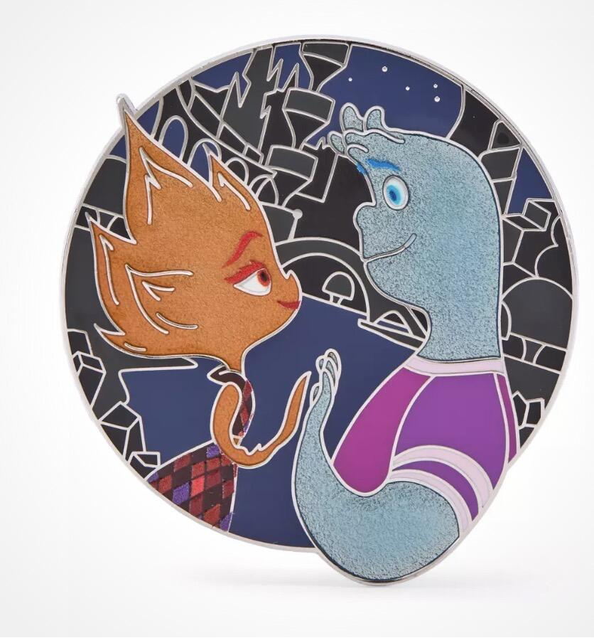 _Misty_Eye's tweet photo. Recently noticed they have come out with some #elemental pins and items. In my game too, but I also noticed they are not really new and unique artworks. For example, the Valentine's day pin and Open Edition pin use the same pose. Then others are just promo redraws or movie stills https://t.co/Mu03KlGNOY