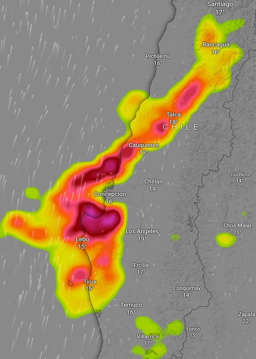 cristobalreus's tweet photo. Modelo ECMWF | Probabilidad de ⛈️⛈️ para la madrugada y mañana del Viernes 30 de Enero. Precaución zonas afectadas por IF🔥 debido al tipo de precipitación asociada a estos eventos (localmente intensa). https://t.co/H1aJepf35T