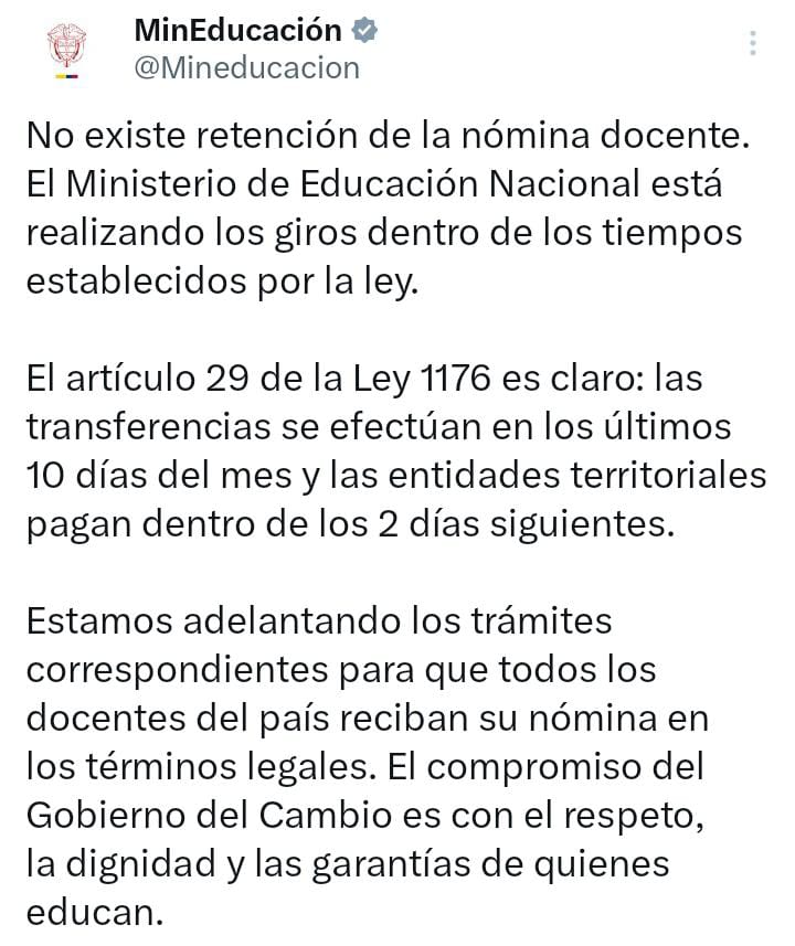 darkshadowcast's tweet photo. @IsabelSegoviaO @Bogota Raro, esto dice ministerio de educación al respecto... https://t.co/XIvuYQQDA3