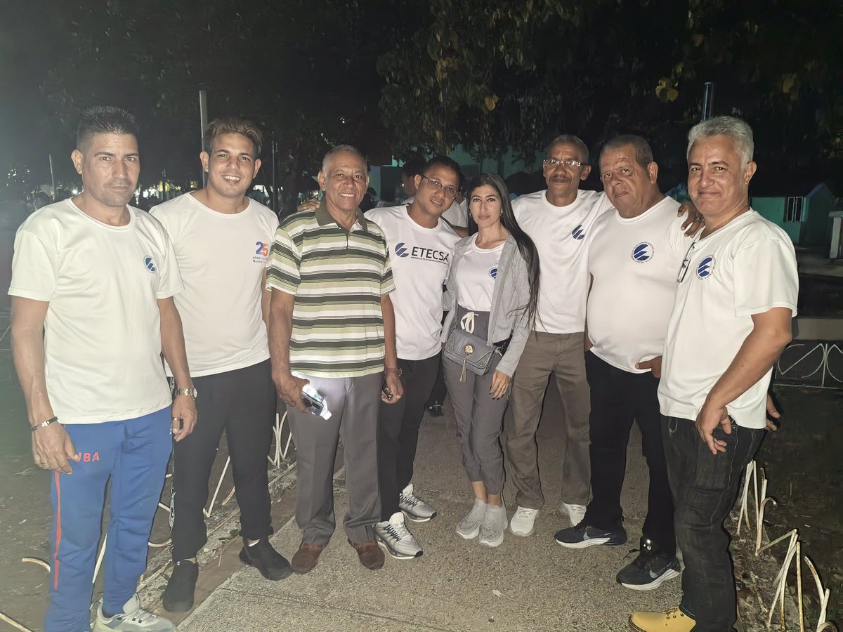 Los trabajadores de <a href="/ETECSAGranma/">Bayamesa2025</a> participamos en la marcha de las antorchas rindiendole homenaje a nuestro apóstol nacional.
<a href="/ETECSA_Cuba/">ETECSA</a>