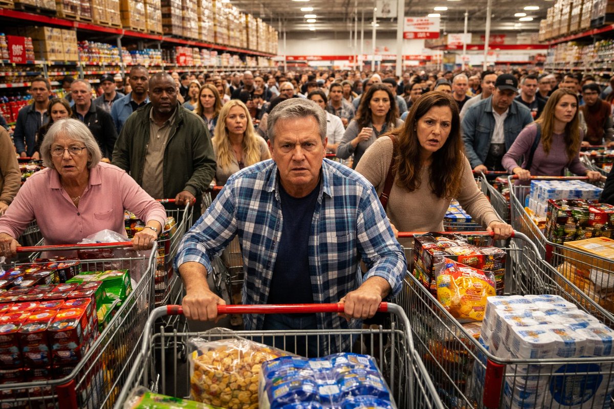 #Costco is where common sense goes to die. 

The parking lot alone takes 20 years off your life. NPC's moving like they’re 100 years old and buffering. Retards walking like they’ve got unlimited time and nowhere to be. FUCK IT!!

Delivery fees are cheaper than therapy. 🤪