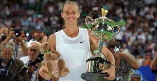 January 28, 1995: Mary Pierce wins her first major singles title defeating Arantxa Sanchez-Vicario 6-3, 6-2 in the Australian Open final. Pierce, 20, becomes the first French woman to win a major singles title since Francoise Durr wins the 1967 French women’s singles title.