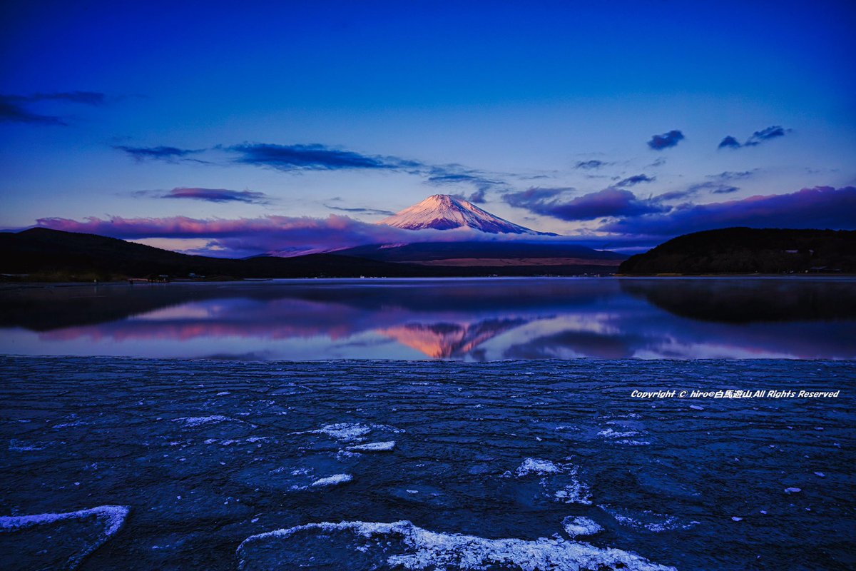 改めましておはよう御座います♪ 忍野村現在気温-1℃ 久しぶりに20mm