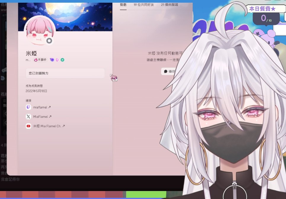 昨天玩得挺嗨的😎
而且越晚越多人，大家在線看我封鎖米婭，超好笑
感謝昨天揪團的新舊朋友們❗️❗️❗️
非常推你們一起玩同意遊戲，超級刺激
今天19:30在圖奇會畫圖，昨天來不及聊天的可以來找我
🟣拚紫勾勾的第十五天🟣