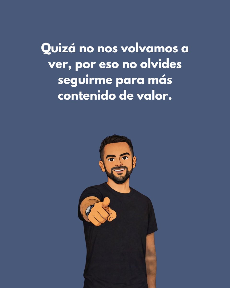 La regla es clara👈🏻

Sígueme para más contenido de alto valor.✅