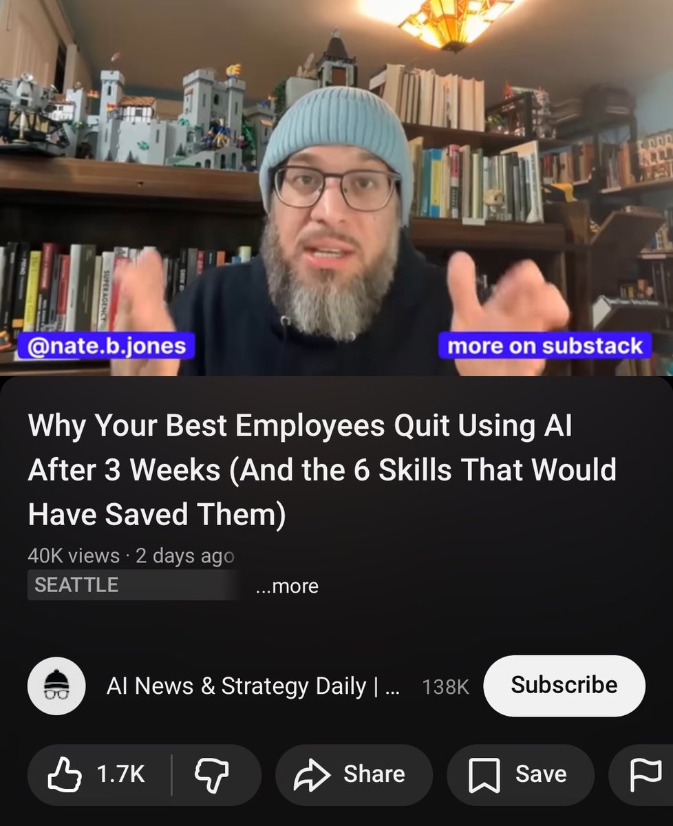 Hesamation's tweet photo. he’s so right. AI isn’t a tool skill, it’s a management skill. the people who integrate well with AI aren’t just good at prompting or coding, they’re good at specific “senior-level” skills. according to a Microsoft study, these 6 skills matter most:
1. context assembly. knowing what information to provide from which sources and why. ai is sensitive about the context quality.
2. quality judgement. you must know when to trust ai output and how to verify it. which parts are likely reliable or hallucinated. 
3. task decomposition. avoid throwing entire projects, break into manageable chunks.
4. iterative refinement. whether you trust that first output or abandon the whole task, or treat it as a starting point.
5. workflow integration. whether you treat it as a side tool or an integrated capability.
6. frontier recognition and knowing when you’re operating outside the ai capabilities.

just as you wouldn’t take a whole app idea and give it to an intern and expect anything to work, you need to chunk up the problem into small pieces, delegate them to the right number of agents with the right skills, orchestrate them, and quantify their output.

the mindset shift from simply prompting good to managing AI has happened slowly. the ones who are good at AI are gradually learning to become good managers or seniors without explicitly realizing.