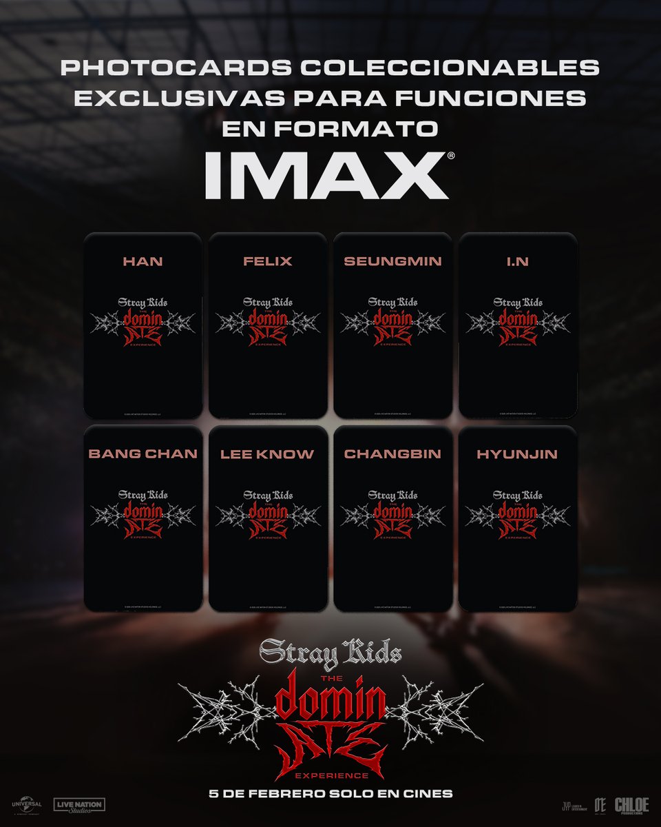 Cinepolis's tweet photo. STAYS, aviso importante.🚨 No solo se vive #TheDominATEexperience en pantalla grande, también te llevas un recuerdo coleccionable porque este día merece pruebas físicas. 😮‍💨✨ @MasQueCineLatam https://t.co/eIPn0x5Oq3