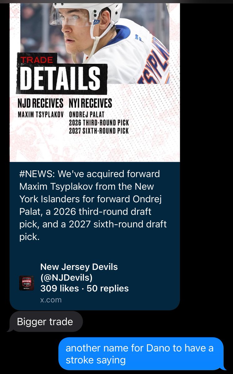 HashtagEwenning's tweet photo. @Bryan_Mac11 @NJDevils https://t.co/JypncY45kU