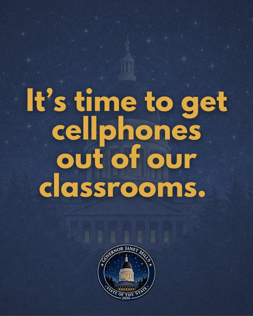 Governor Janet Mills tweet media