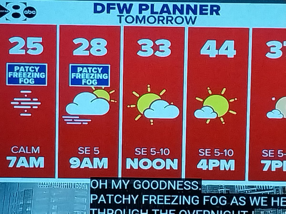 eclecticindiv's tweet photo. @wfaaweather It really boggles the mind that no one has noticed misspelling!!! Even when you use it 5 times... #JustSaying https://t.co/zzodTTgrHz