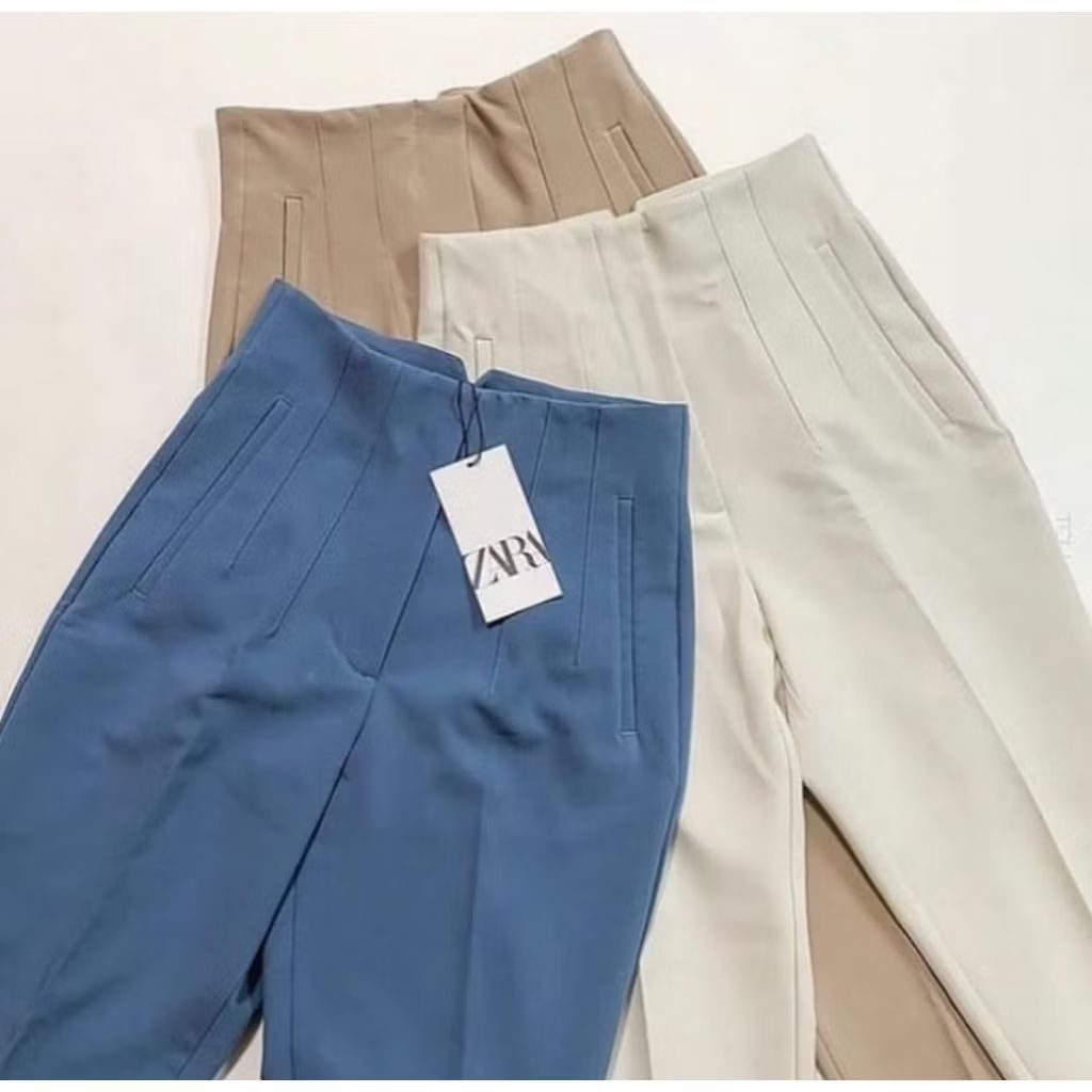 DaianeGamer7's tweet photo. Dê uma olhada em Calça Social Feminina Alfaiataria ZARAH por R$57,79 - R$67,99. Compre na Shopee agora! https://t.co/jG4Ue2xB1U https://t.co/hNxdqrQrls