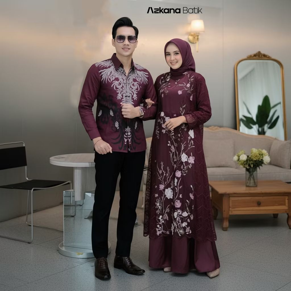 Cek Azkana Batik | Gamis Lebaran 2026 Model Gamis Terbaru Sarimbit | Gamis Brokat Couple Remaja Kekinian | Maxy Dress Bridersmaid Baju Pesta Kondangan Aestetic | Baju Lebaran 2025 Couple Keluarga Sarimbit Lebaran Terbaru Bahan s.shopee.co.id/4fqJ8X1cuX?sha…