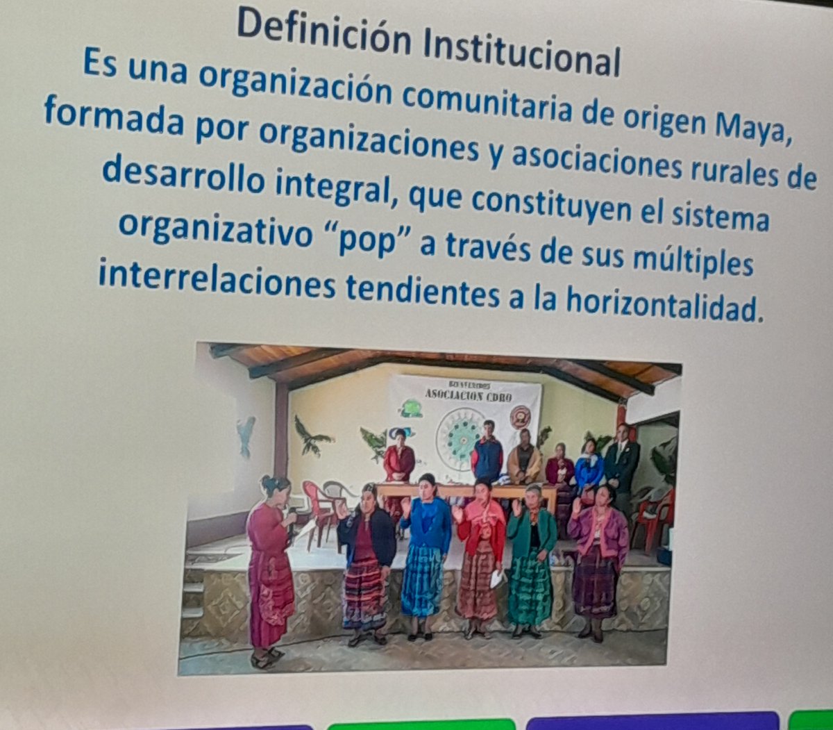 josep_vidal's tweet photo. Visita a l'Asociación CDRO, on hem escoltat i après. K'ax K'ol (Sofriment Existència) - Paraula en K'iche' (llengua maia) que anomena el sistema de reciprocitat comunal, que obliga a tothom a participar i actuar per la millora de la seva comunitat. https://t.co/yjzJJkbVjE