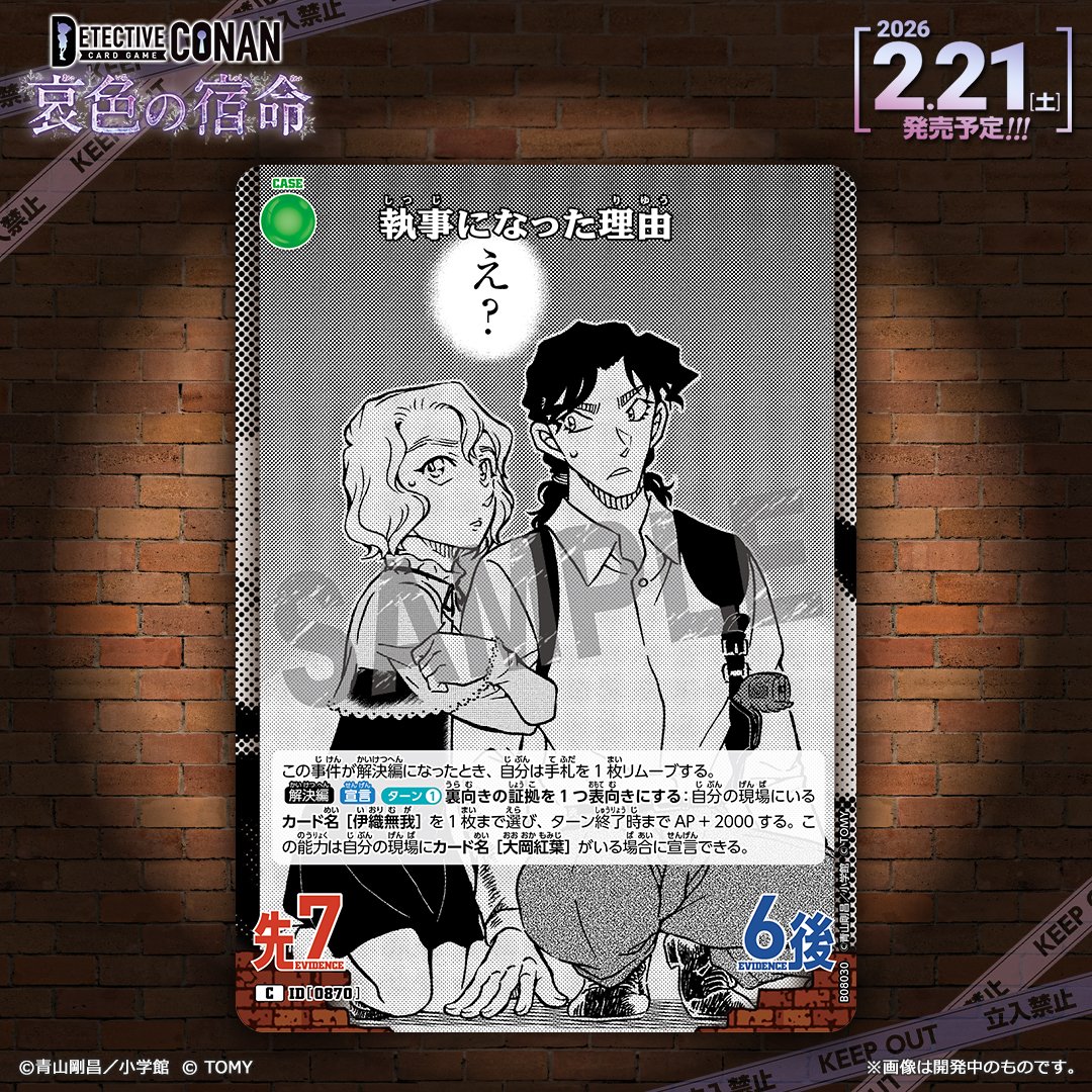 🔍2/21（土）発売 CT-P08】 「哀色の宿命」収録カード紹介‼️ 「小も大
