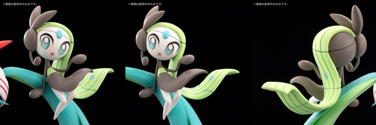 pokecamatomeru's tweet image. 明日1月29日(木)10時から「フィギュア 初音ミク（エスパー）＆メロエッタ」受注販売開始

📅受注販売期間
1月29日(木)10時00分～3月26日(木)16時59分

💰価格
34,100円(税込)

📦お届け予定日
2027年1月下旬出荷予定

✅商品ページ
pokemoncenter-online.com/4521329435985.…

#ポケモンセンター