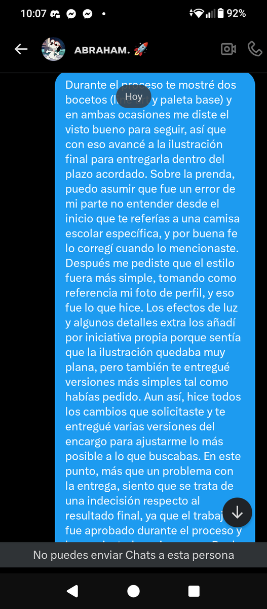 MinoDraw's tweet photo. Empezamos con el cambio en la camisa, supuestamente era una camisa tipo escolar de color celeste, y yo asumí que sería la camiseta de los bocetos (pq yo también suelo llamar camisa a las camisetas sin mucho problema)... Sigue más abajo en los comentarios https://t.co/81eCb6za2i