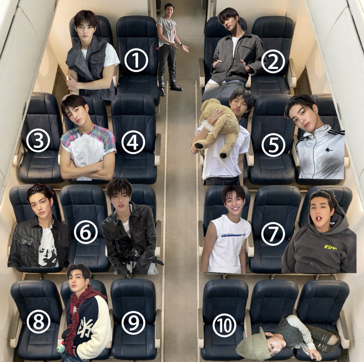 ikkooc's tweet photo. ✈️건호 비��기 좌석 고르기💺 https://t.co/7pADQdDtr3