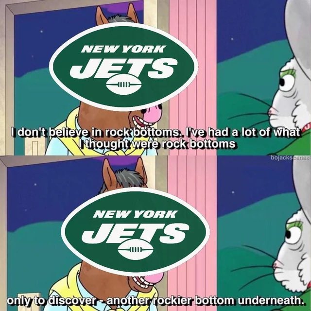 “Jon Gruden rejected the Jets” this is it this is the lowest it will ever get