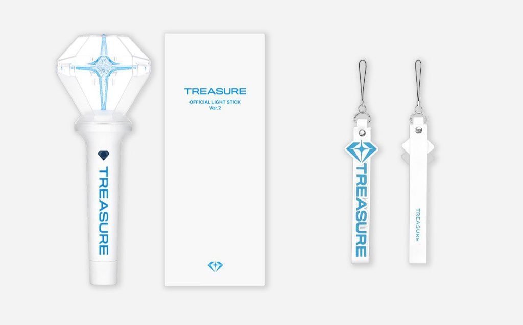 TREASURE さんの【OFFICIAL LIGHT STICK Ver.2】 絶賛販売中💎🤍 ペン