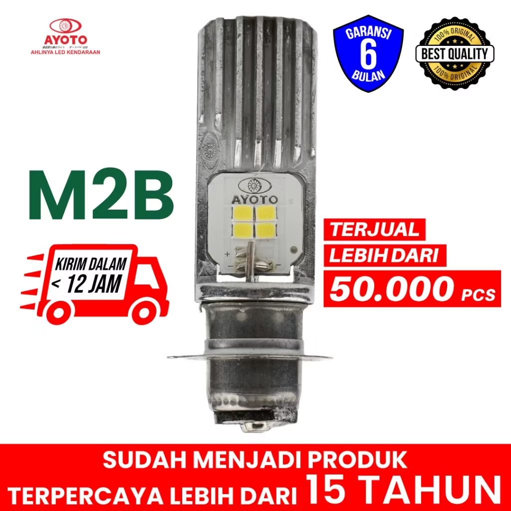 Cek Lampu depan motor LED AYOTO M2B H6 AC DC motor matic bebek dengan harga Rp30.900. Dapatkan di Shopee sekarang! s.shopee.co.id/6KyX8bZgQ2?sha…