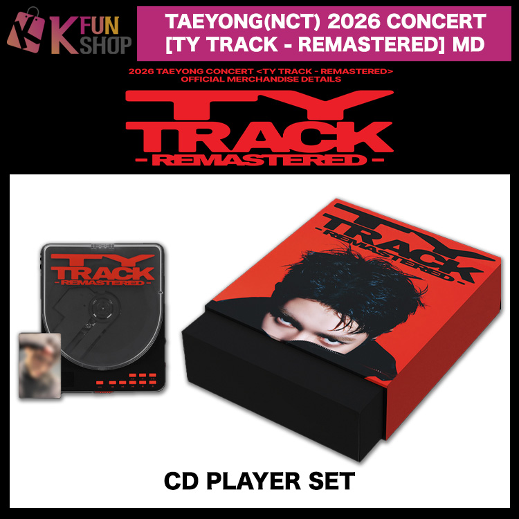 🌟販売終了間近🌟

#TAEYONG(#NCT) 2026 CONCERT
[TY TRACK - REMASTERED] MDが大好評販売中‼️

ご注文期間は本日1月28日まで💦
ご注文がまだお済みでない方は
ぜひ下記リンクよりお急ぎください🏃‍♂️💨

🔗ご注文はこちらから➡️qoo10.jp/shop/K-funshop…