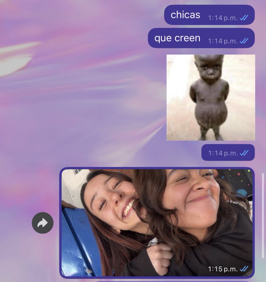 yo en el grupo de mi familia: