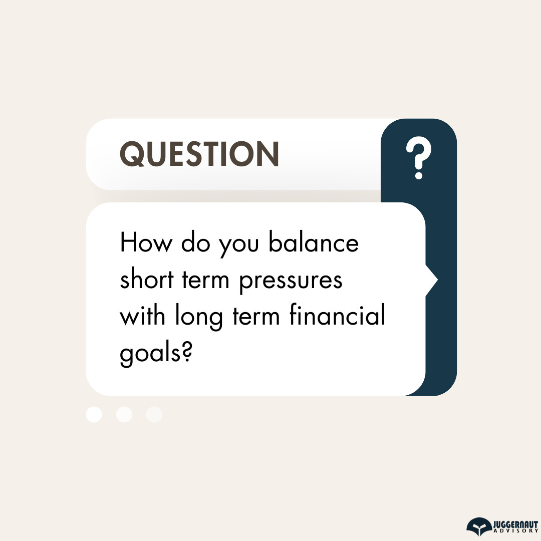 JugernautAdvise's tweet photo. Clear priorities help you make calmer decisions.
Short-term choices shape long-term outcomes.
Consistency creates stability over time.

#Finance #BusinessStrategy #Leadership #JuggernautAdvisory https://t.co/i8tZjpkoDF