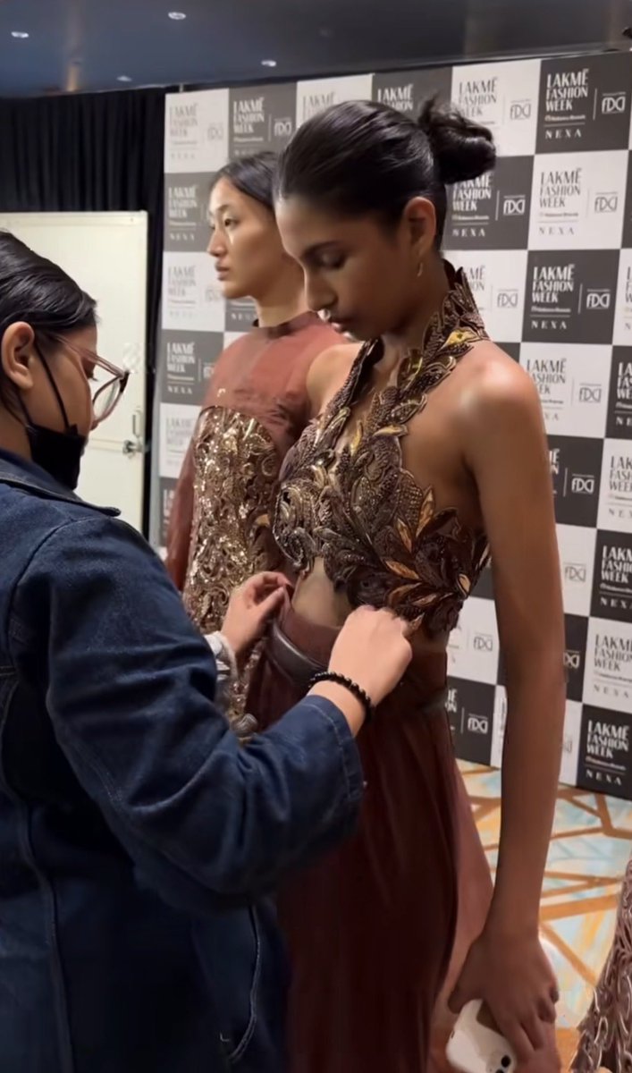LiquidityHunt3's tweet photo. Pankaj and Nidhi at Lakmē Fashion week #fdci #lakmefashion https://t.co/xzRE4P0AE6