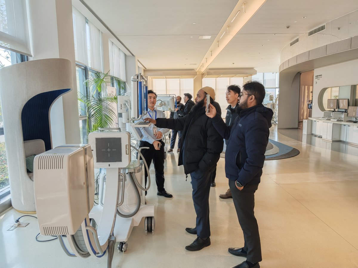 PerloveMedical's tweet photo. 🇧🇩 Bangladesh Client Visit
We were pleased to welcome our partners from Bangladesh to our showroom, where they explored our core medical imaging products and solutions.
Product performance and future cooperation were discussed.
#PerloveMedical #Bangladesh #CustomerVisit https://t.co/bZSZDKd8U8