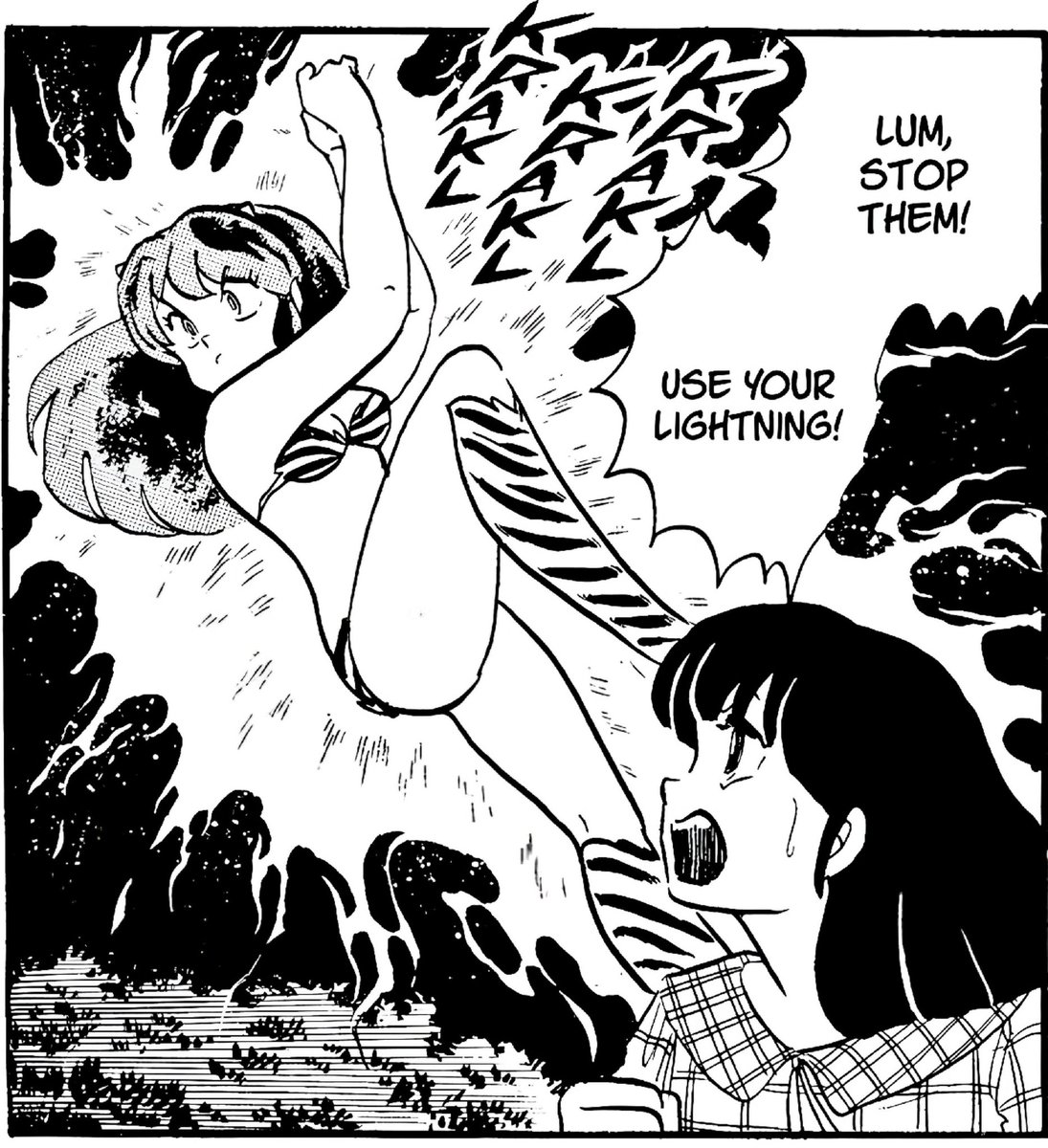 gigiutsu's tweet image. It's funny how they command Lum like Pikachu ⚡️