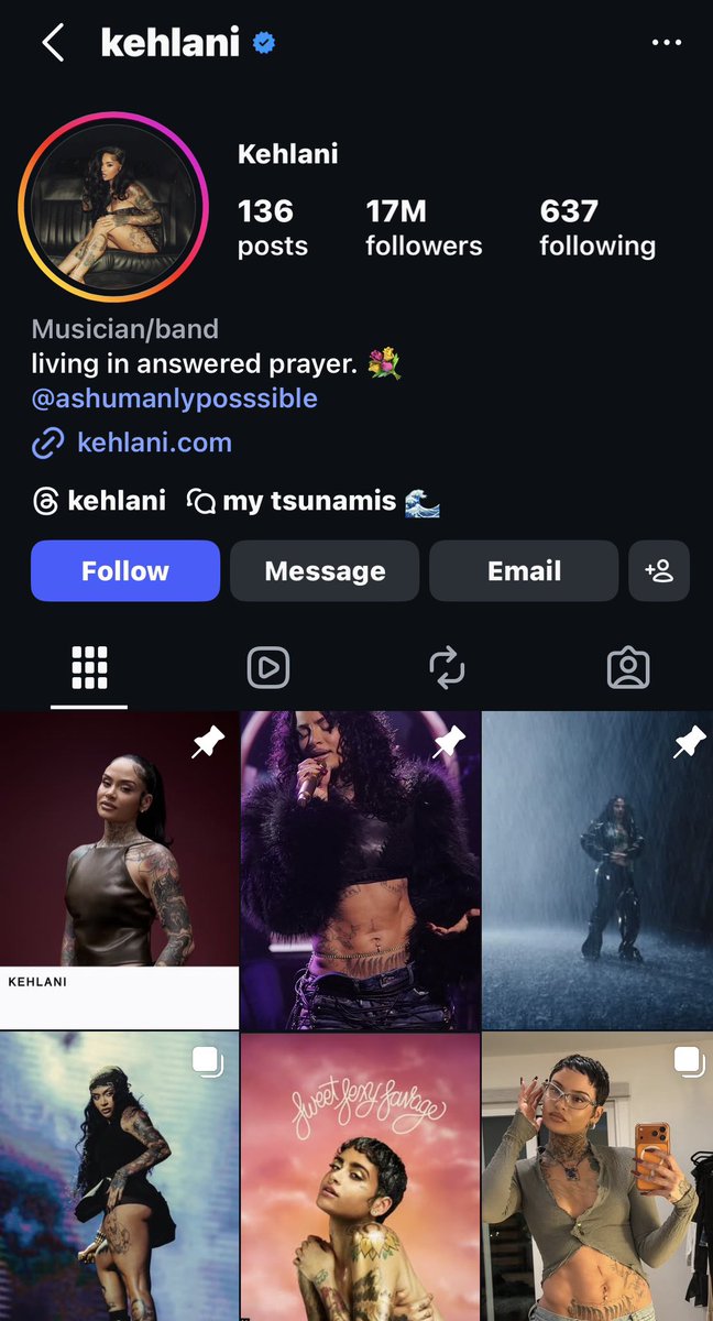 KingOfCampSZA's tweet photo. #NotBlocked #HaterFree
So, you post disinformation misinformation false narrative lies saying that Iβm blocked. The whole time, Iβm not blocked and Iβm literally viewing Kehlaniβs Instagram profile account right now as Iβm speaking. Live and direct.
Haters have no credibility. https://t.co/N45XAXyjCI