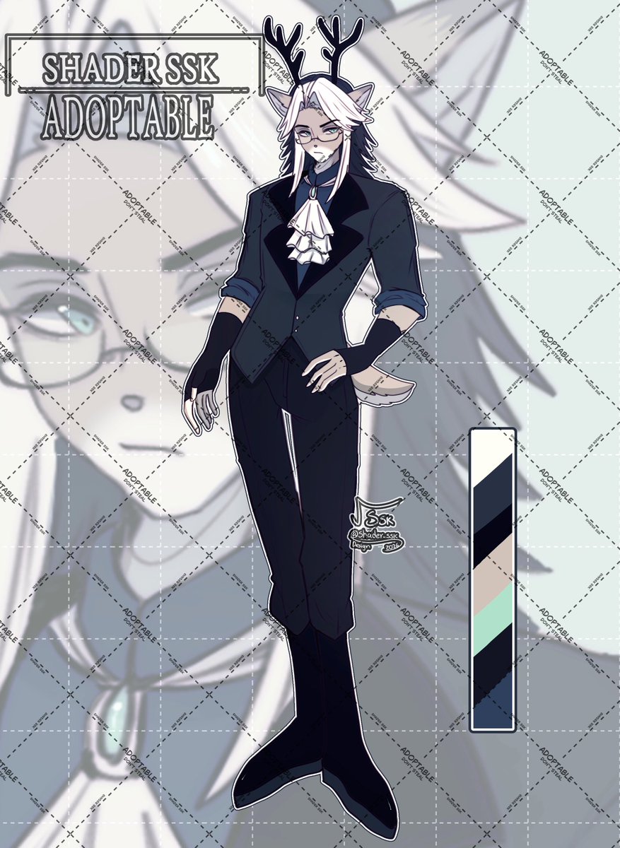 ✦ADOPT✦ MALE DEER 

SB: 45 usd
AB1: 90 usd
AB2: 125 usd (+ Extra Fullbody)

AUCTION ENDS IN 72 HOURS!: ych.commishes.com//auction/show/…

✧Paypal - Kofi - Transfer (mxn)

#adoptable #furry