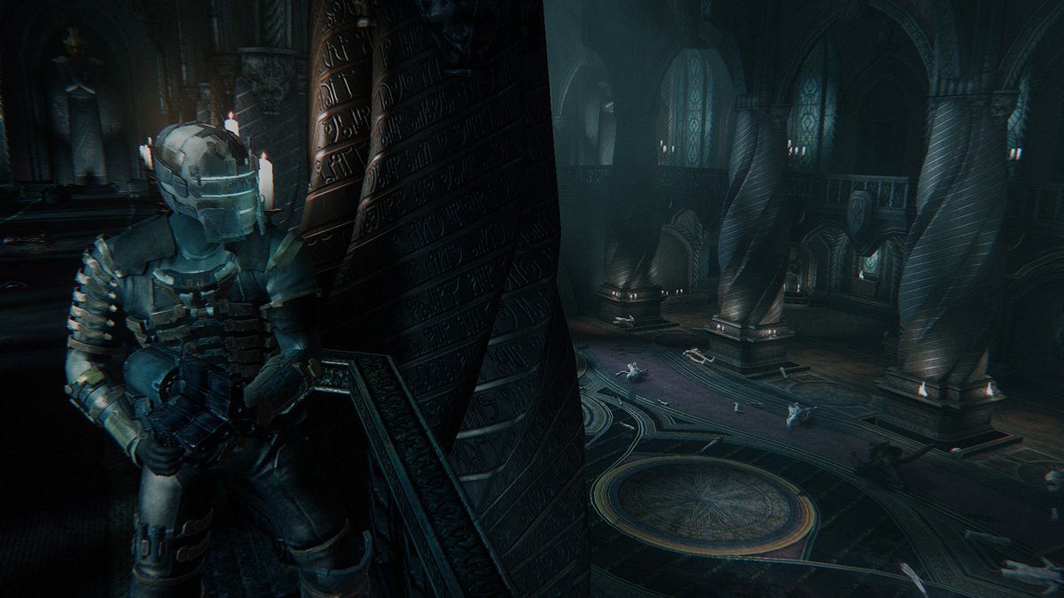 LuquitasLXXXIV's tweet photo. I'm a little late  for this one, but I'm here to show my respect to #TimeTravellerTuesday and here to show some shots I've taken from #DeadSpace2 ♥ https://t.co/o0xVQsVxed