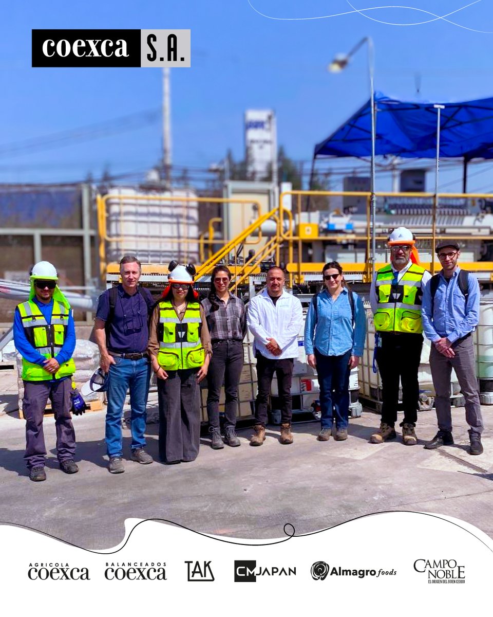 El aprendizaje colaborativo impulsa una mejor gestión ambiental. Ejecutivos de #Coexca S.A. visitaron la planta de procesamiento de alimentos de Tottus en Quilicura, con énfasis en el funcionamiento y gestión de su sistema de tratamiento de RILES.