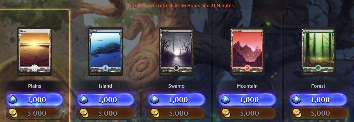 UNHINGED LANDS are back in the Daily Deals (including the Island)! Get 'em while you can!! #MTGArena #MTG #MTGA #ARENASTYLES ⁦<a href="/MTG_Arena/">MTG Arena</a>⁩